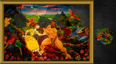 Captura de pantalla - Tarzán y Jane Porter: Puzzlemanía